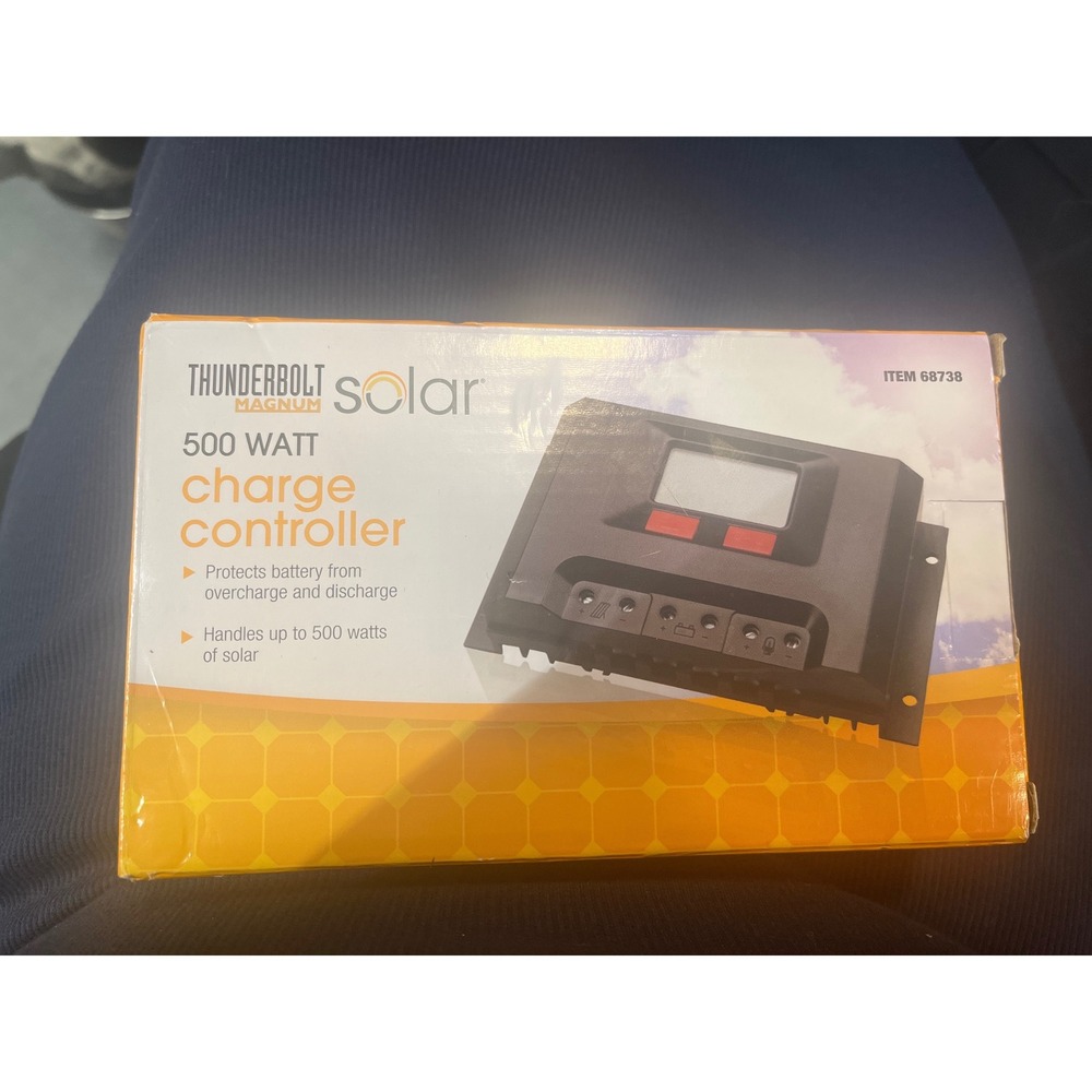 Thunderbolt Magnum Solar 500‎ Watt Charge Controller Item 68738 New